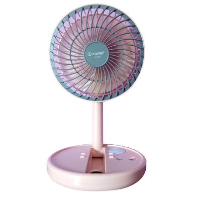 JY Super 2215 Professional Rechargeable Fan With LED Light
